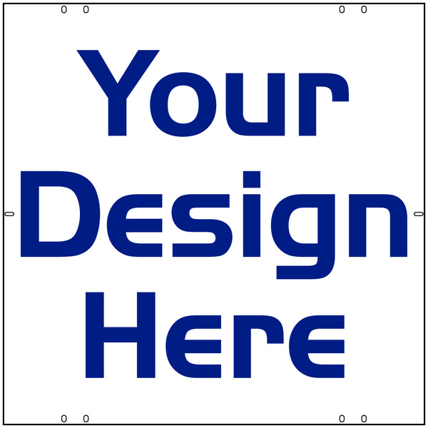 Sign Panel, Corrugated 4mm, 24h x 24w, DF