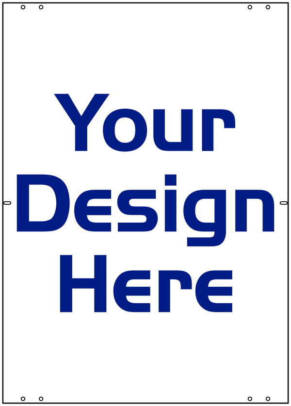 Sign Panel, Corrugated 4mm, 28h x 20w, DF