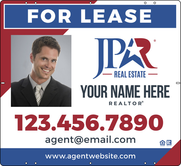 Agent Photo Sign Panel, 22h x 24w, Steel