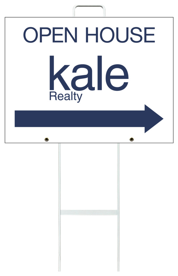 Grab and Go Office Sign Panel Unit, 18h x 24w, 4mm Corrugated