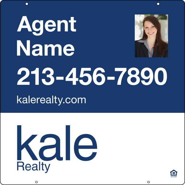 Reflective Photo or QR Code Hanging Sign Panel, 24h x 24w, .063 Aluminum