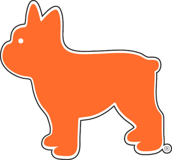 Luke the Dog Magnetic Decal, 7h x 7.5w, Left Facing