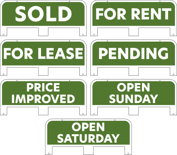 Message Sign Tab Rides, 8h x 24w, .150 Poly