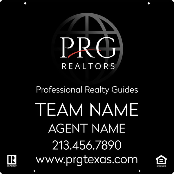 Hanging Team Name Sign Panel, 24h x 24w, Steel