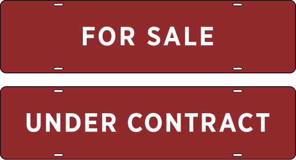 Message Sign Rider, 6h x 24w, Steel