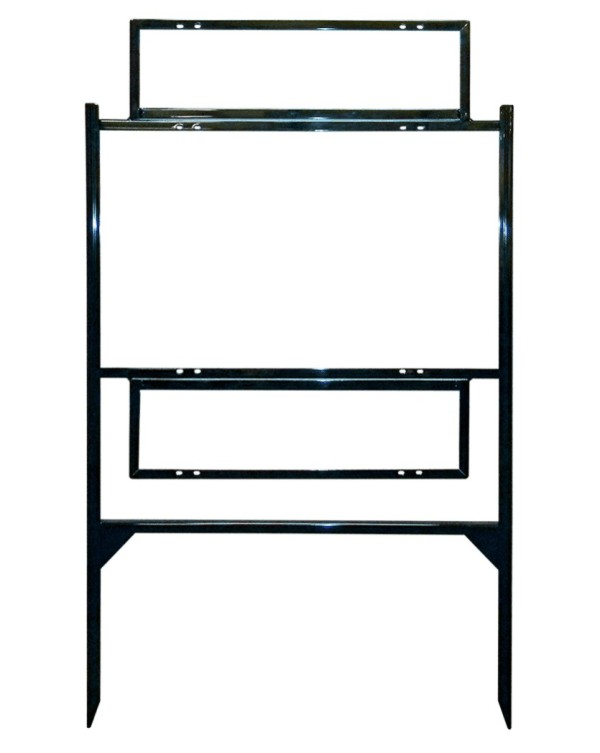 18h x 30w Angle Iron Sign Frame with 2 Rider Inserts
