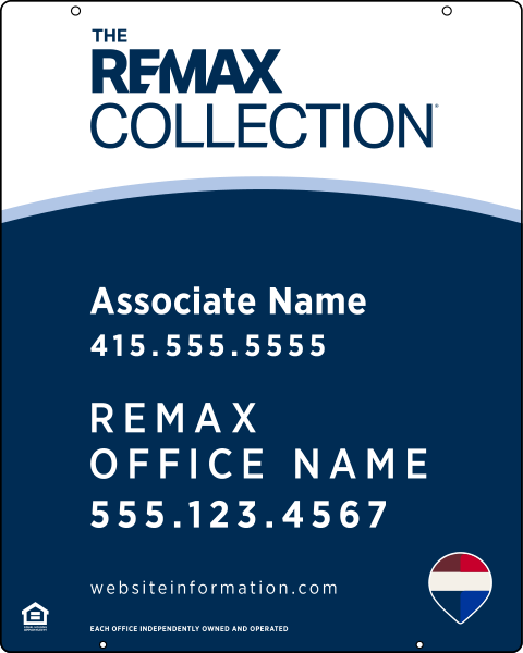 Hanging Associate Name Sign Panel, 30h x 24w, .063 Aluminum