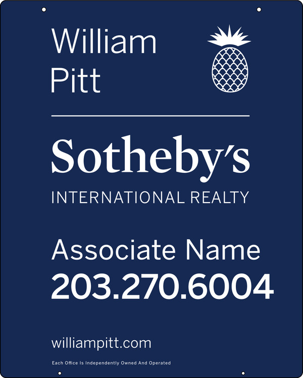 Hanging Sign Panel, 30h x 24w, Steel