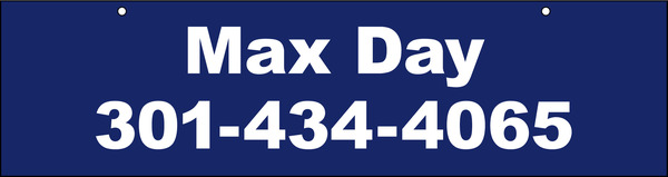 Agent Name Hanging Sign Rider, 8h x 30w, 10mm