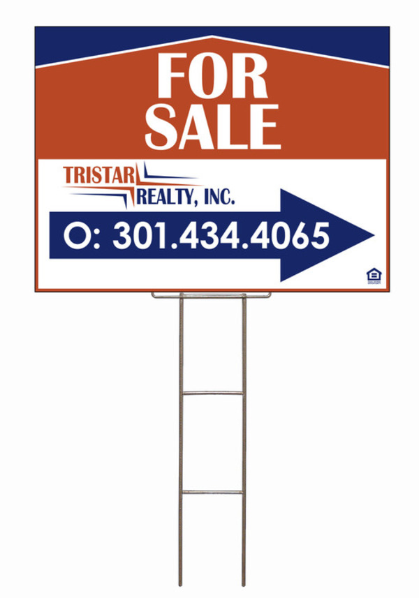 Wire Stake and Sign Panel Unit, FOR SALE, 18h x 24w, 4mm