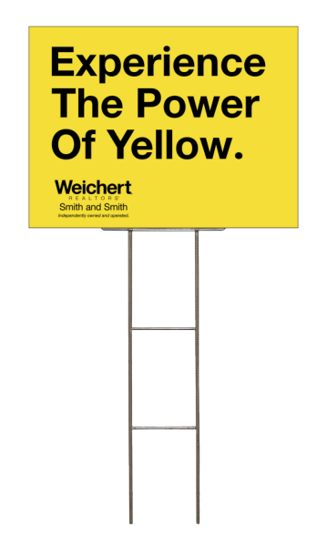 Wire H-Stake and Sign Panel Unit, 18h x 24w, 4mm Corrugated