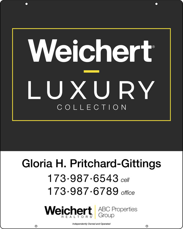 Agent Hanging Sign Panel, 30h x 24w, Steel